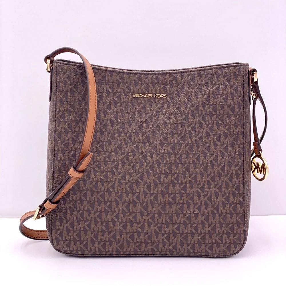 Michael Kors Messenger Crossbody Bag Brown